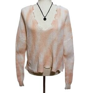 Ultra Flirt NWT Tie Dye Distressed Sweater Juniors Various